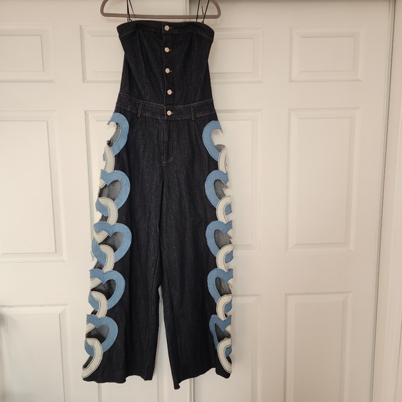 Akira HEART EYES FOR YOU DENIM JUMPSUIT - Picture 7 of 16